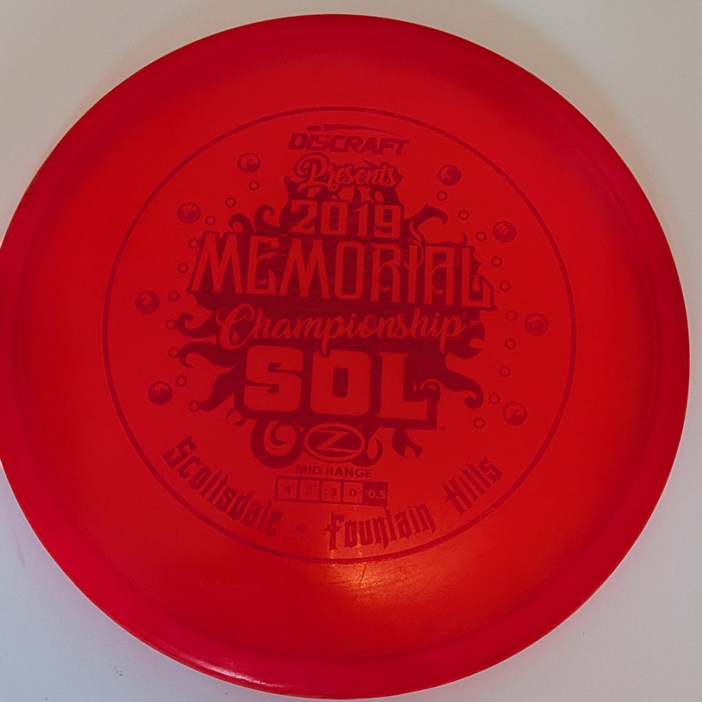 2019 Memorial championship SOL