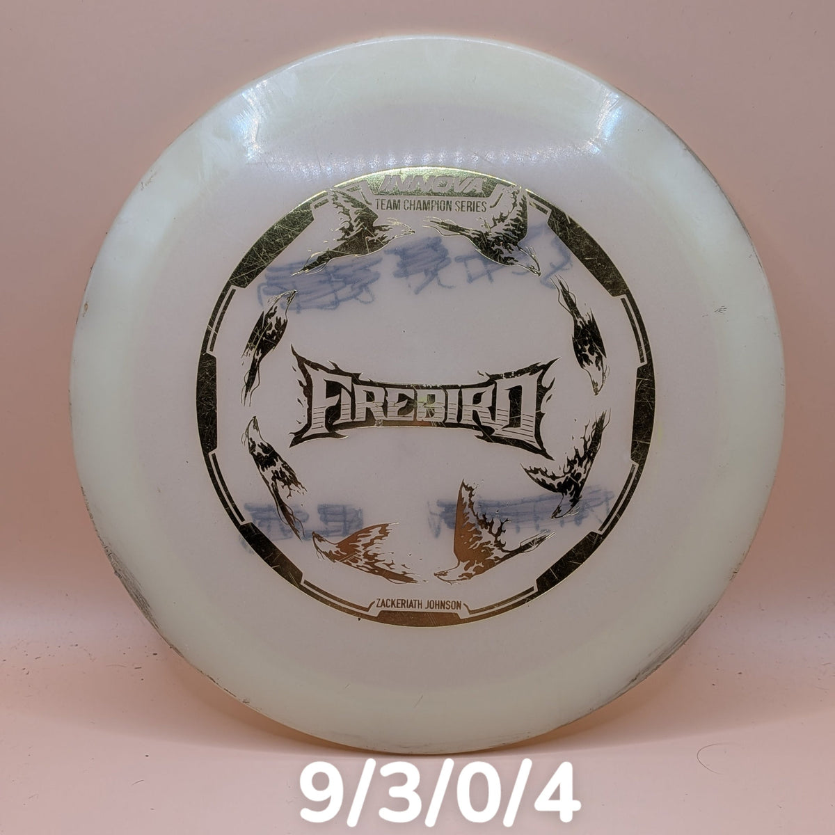 Innova 2022 Zackeriath Johnson Team Series Glow Champion Firebird