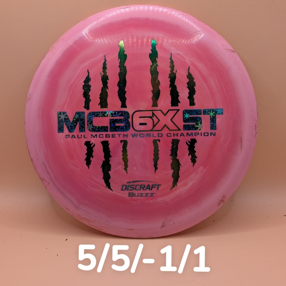 Paul Mcbeth 6 claw Buzz