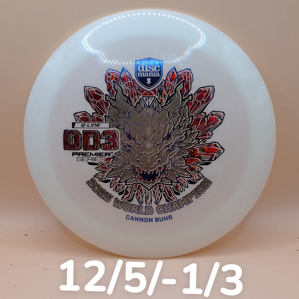 Gannon Buhr 2025 World championship Q-line DD3